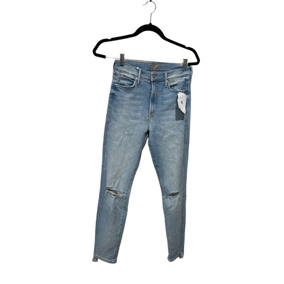 Mother The Stunner Zip Ankle Step Chew Jeans Size 27 NWOT - Picture 6 of 8